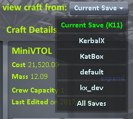 Cm save menu